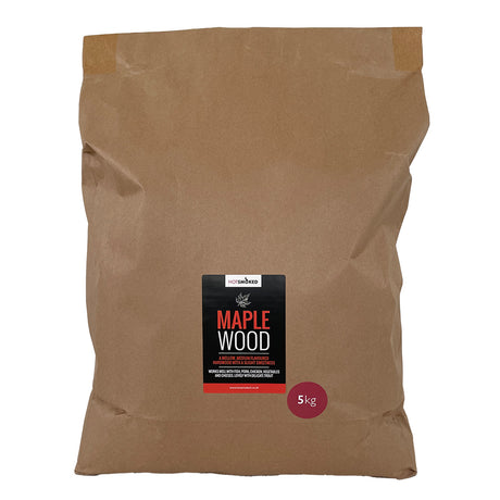Maple Smoking Dust 5Kg Bulk Pack on white