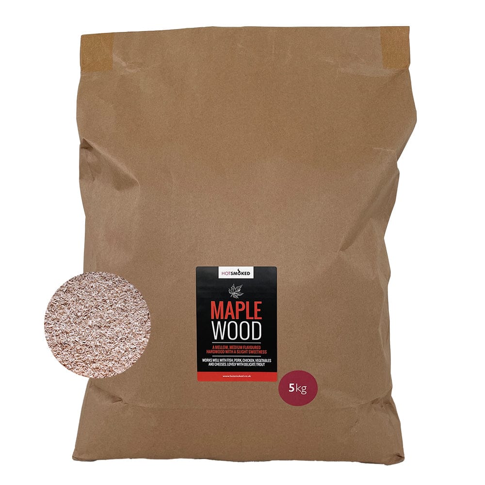 Maple Smoking Dust 5Kg Bulk Pack front view