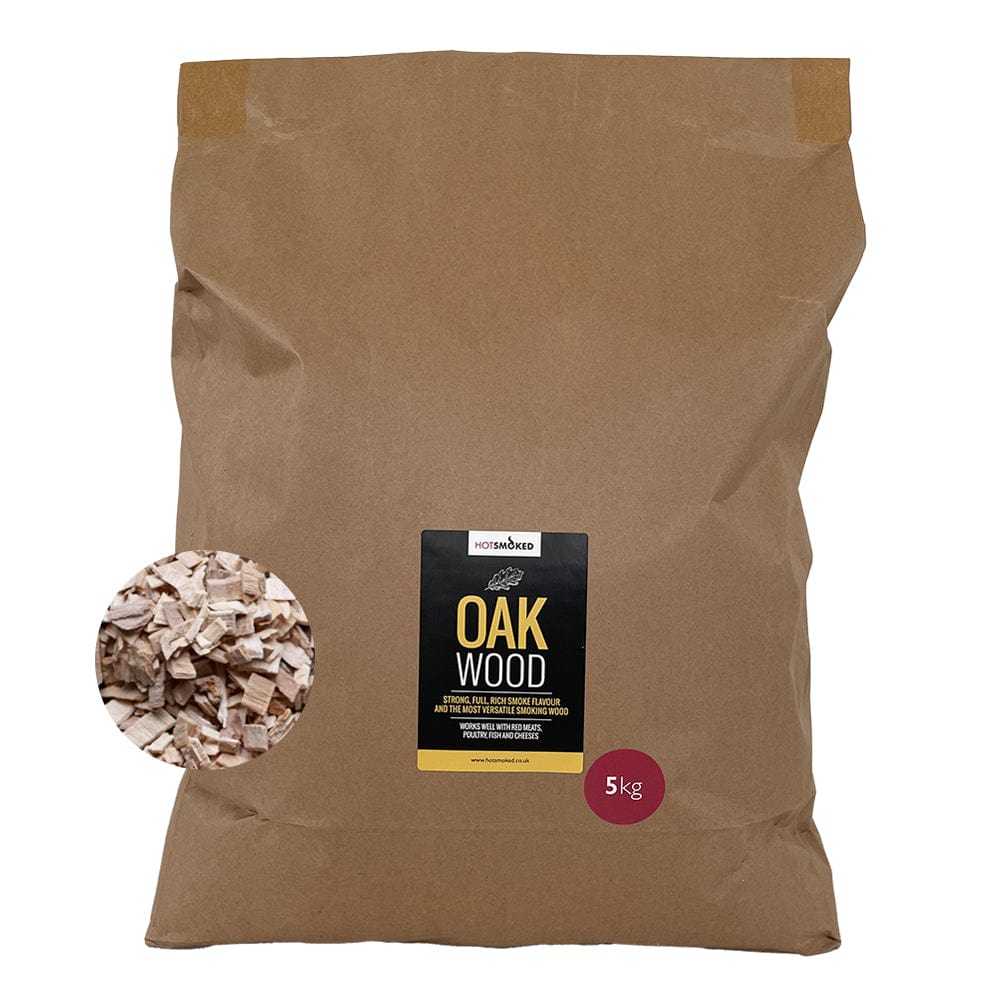 HotSmoked Oak Bulk Wood Chips front view