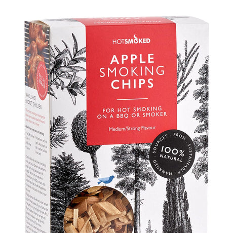 HotSmoked Apple Smoking Chips close up