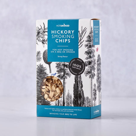 HotSmoked Hickory Smoking Chips boxed front view