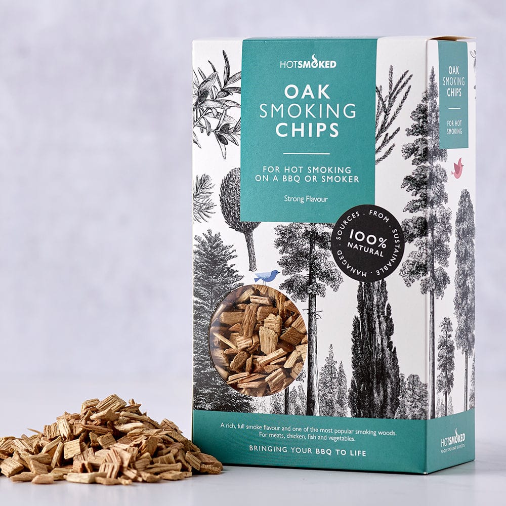 Super Strong Boxed Chips oak chips front view