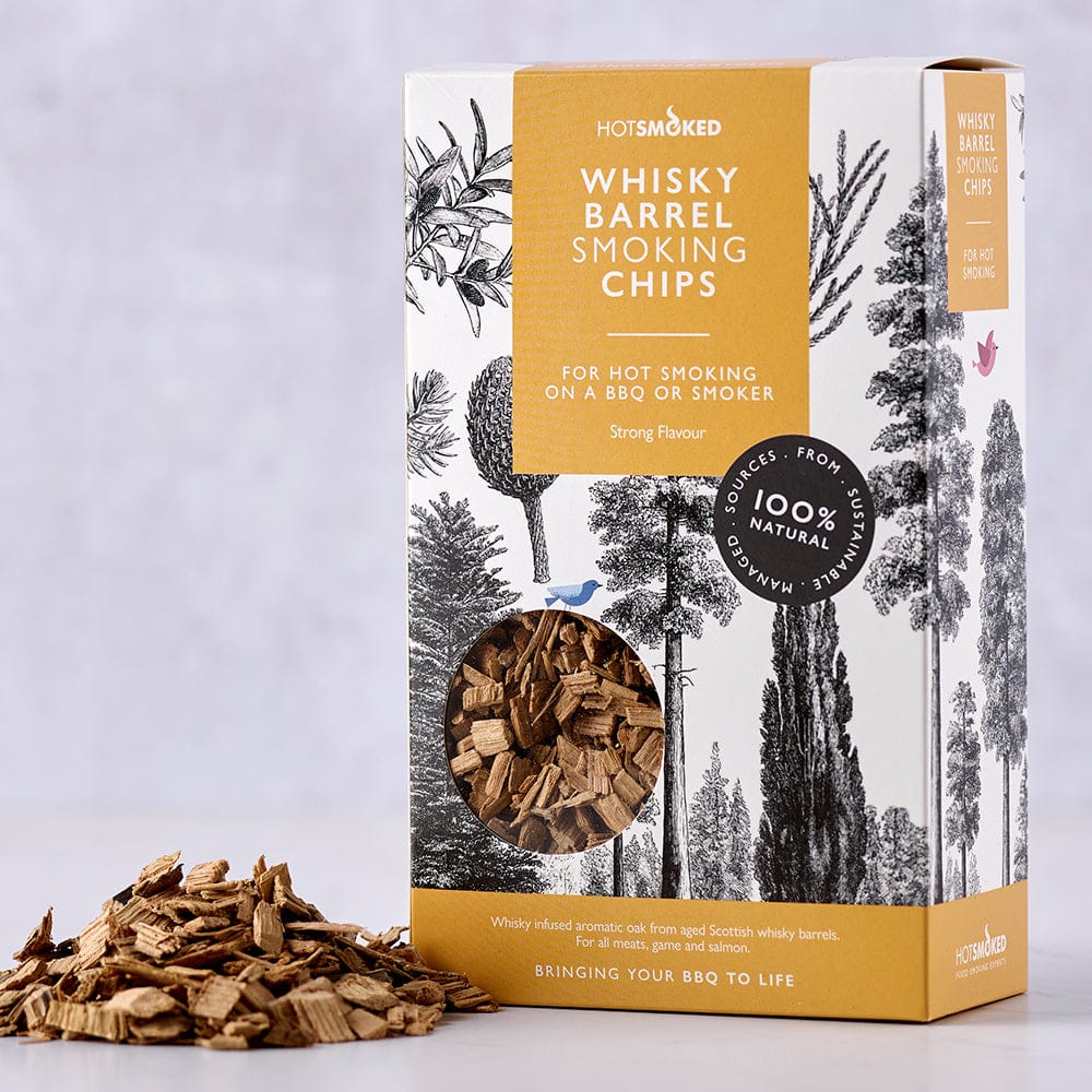 Wild & Seasonal Boxed Chips whisky barrel chips front view