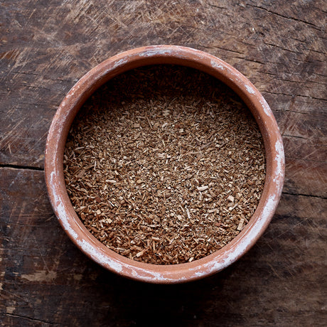 Cabernet Oak Wood Smoking Dust sampe in bowl