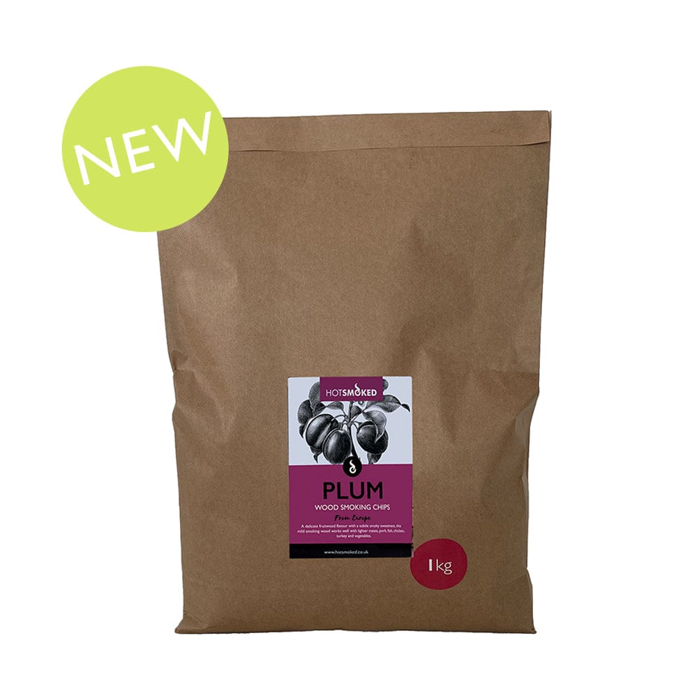 HotSmoked Plum Smoking Chips on white