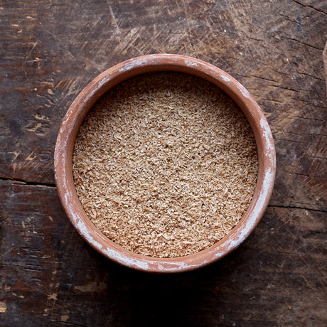 Beech Smoking Wood Dust sample top view