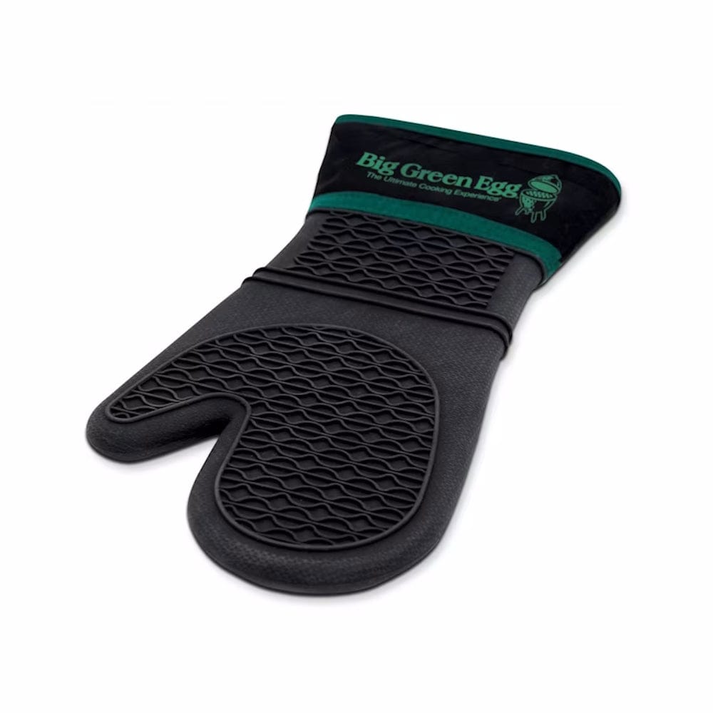 Big Green Egg | Heat Resistant Silicone BBQ Mitt with Fabric Cuff