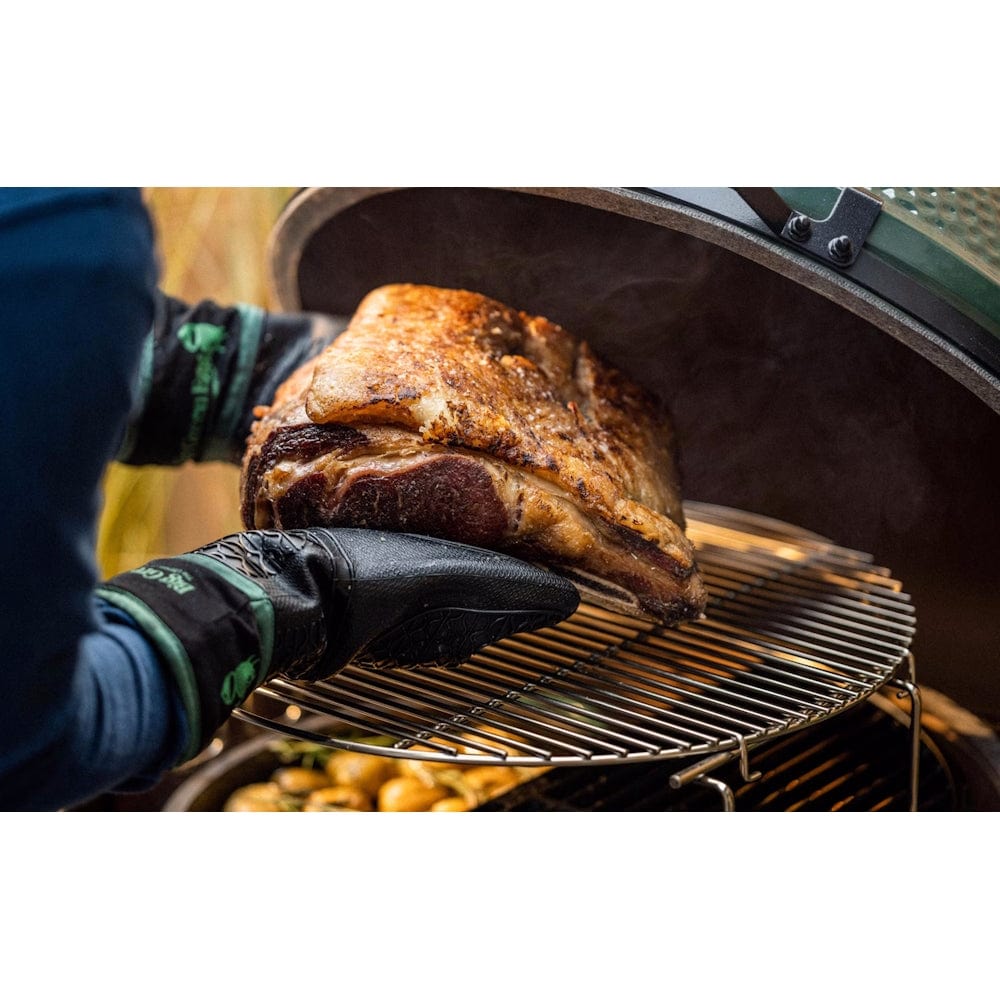 Big Green Egg | Heat Resistant Silicone BBQ Mitt with Fabric Cuff