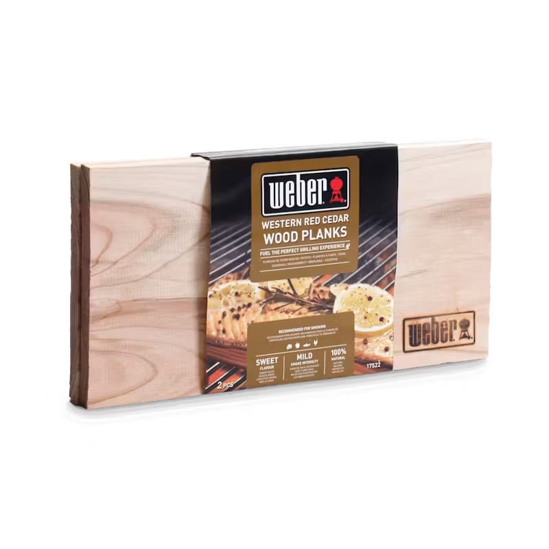 Weber | Western Red Cedar Wood Grilling Planks