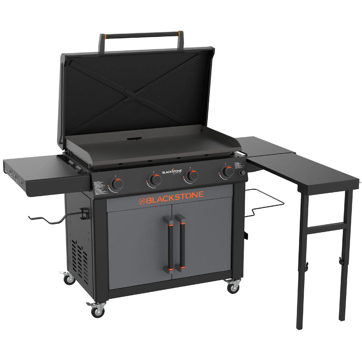 Blackstone | Culinary Series | 36 Inch Gas Griddle with Folding Side Table and Cabinet