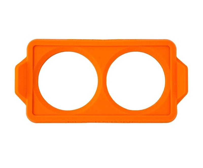 top view Blackstone - 2 Section Egg Ring Tray