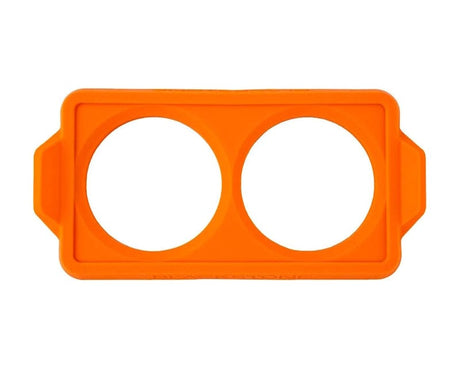 top view Blackstone - 2 Section Egg Ring Tray