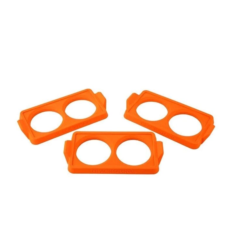 3-piece pack of Blackstone - 2 Section Egg Ring Tray