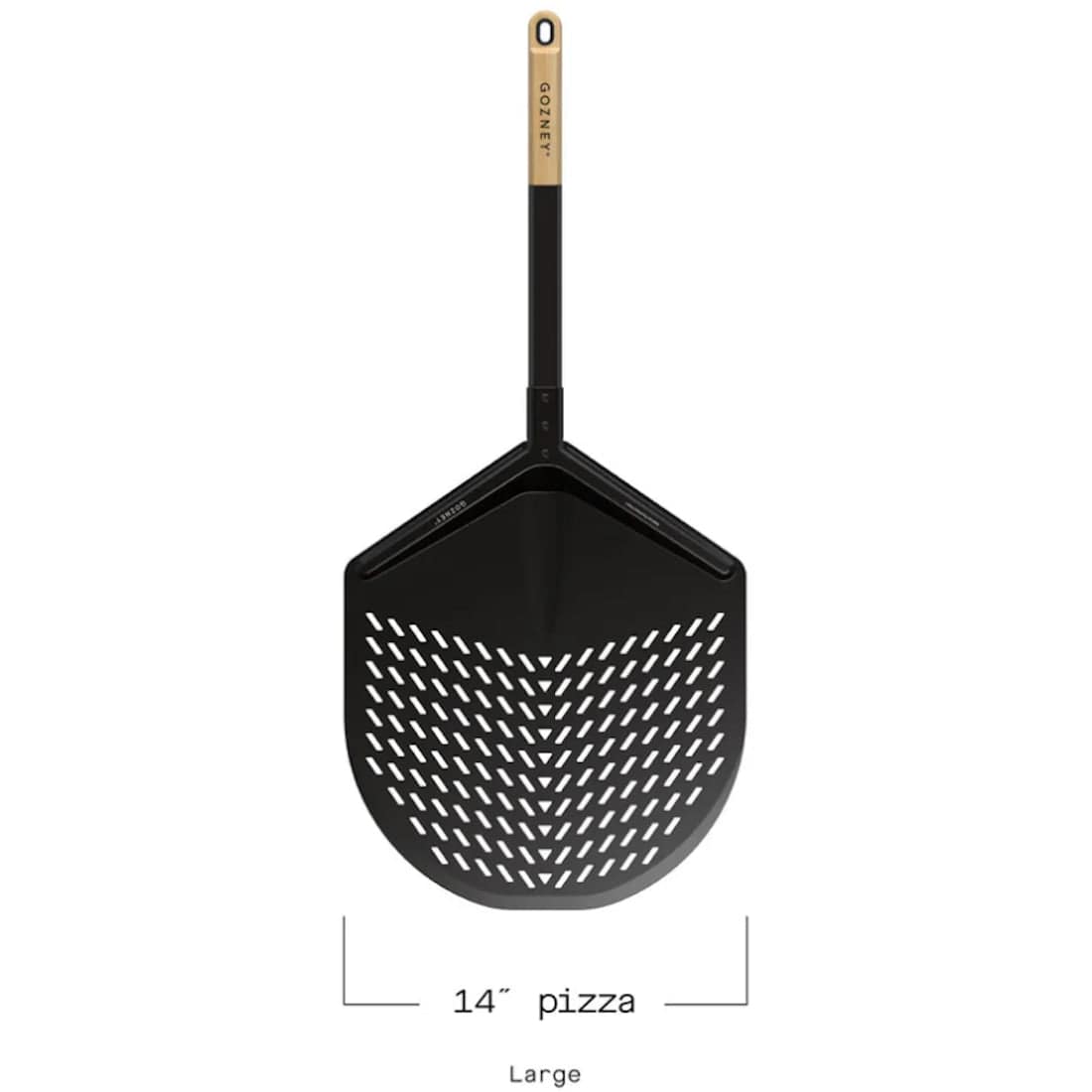 dimensions of large Gozney Balance Placement Peel