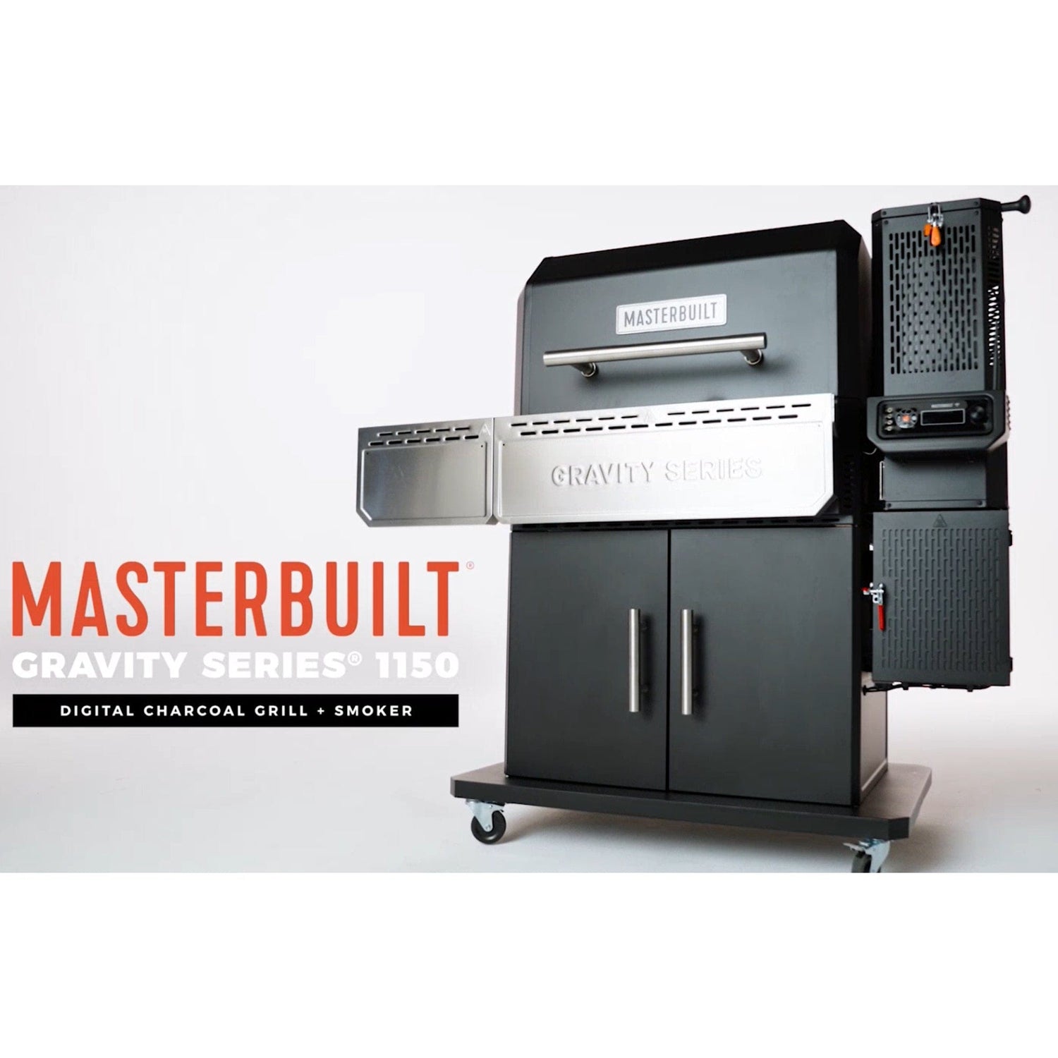 Masterbuilt | Gravity Series 1150 Digital Charcoal Grill & Smoker + Free Gift