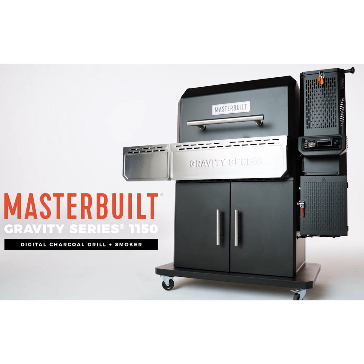Masterbuilt | Gravity Series 1150 Digital Charcoal Grill & Smoker + Free Gift