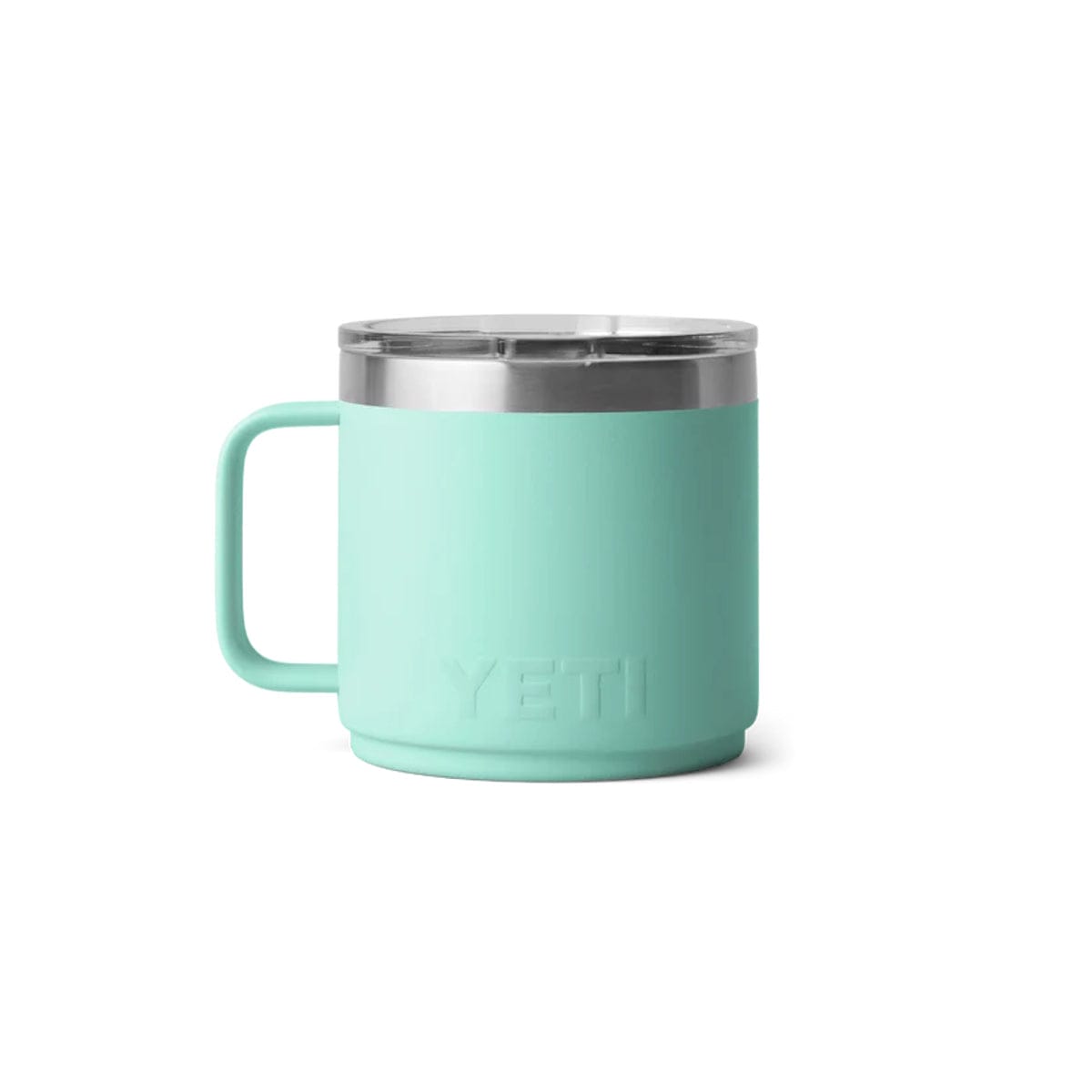 YETI | Rambler® 14 oz (414 ml) Stackable Mug With DuraSip™ Ceramic Lining | Seafoam