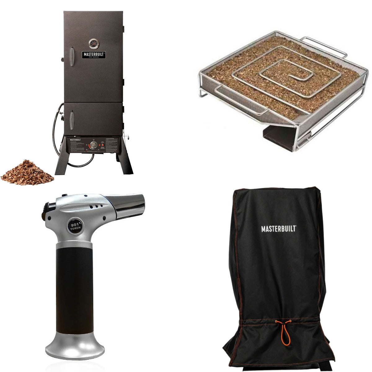 Masterbuilt Dual Fuel Smoker 230S + Bundles