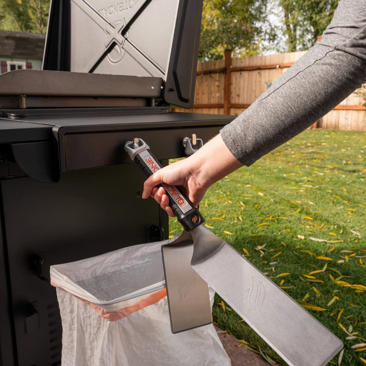 Blackstone | Culinary Series | 36 Inch Gas Griddle with Folding Side Table and Cabinet