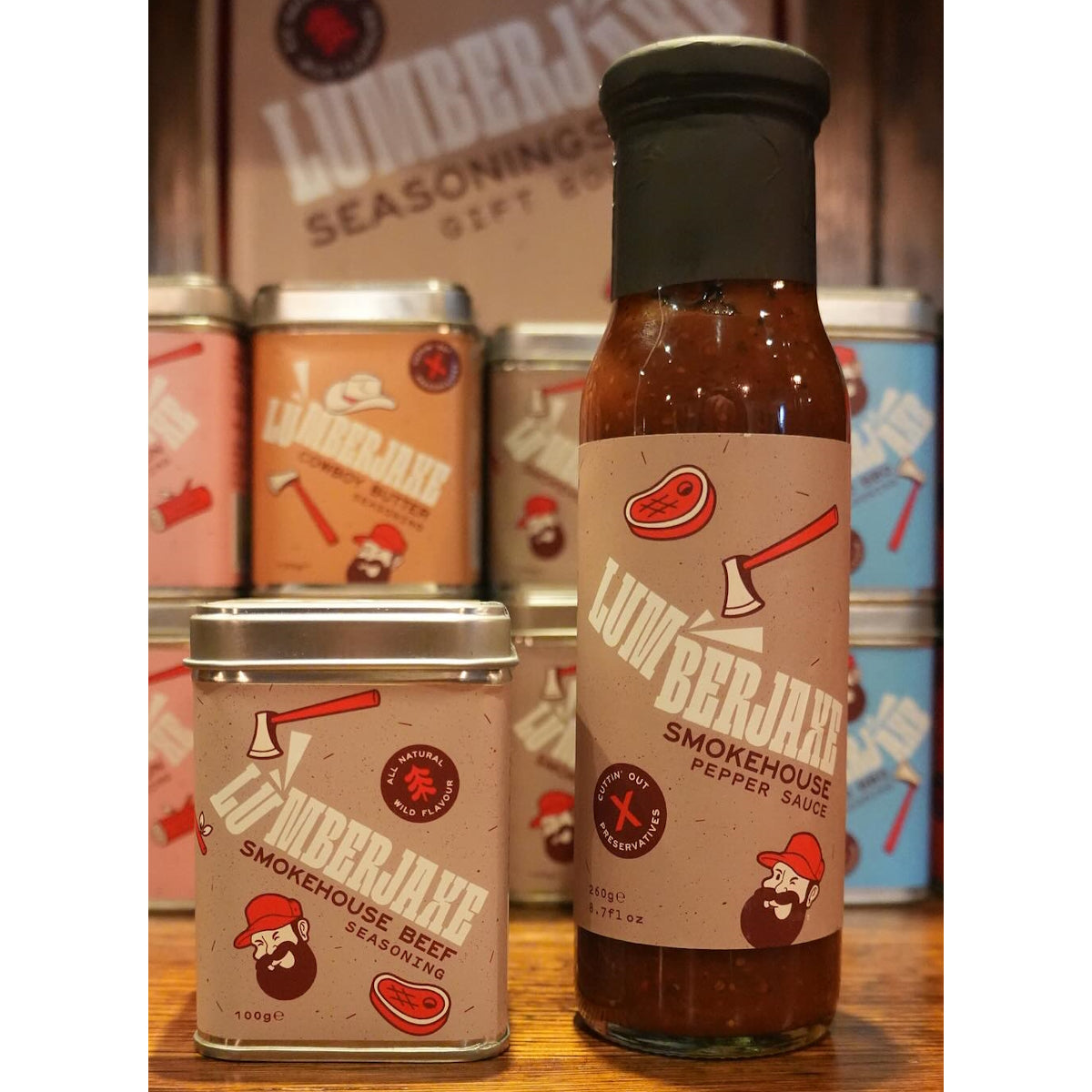 LumberJaxe | Smokehouse Pepper Sauce 260g