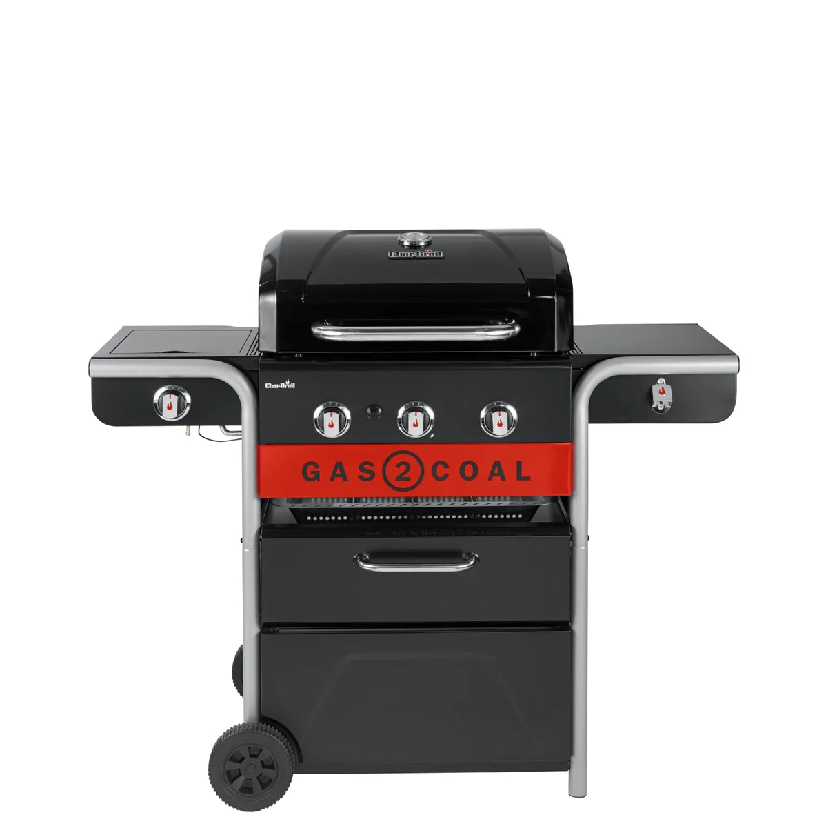Char-Broil | Gas2Coal® 2.0 330 | 3+1-Burner Hybrid Grill