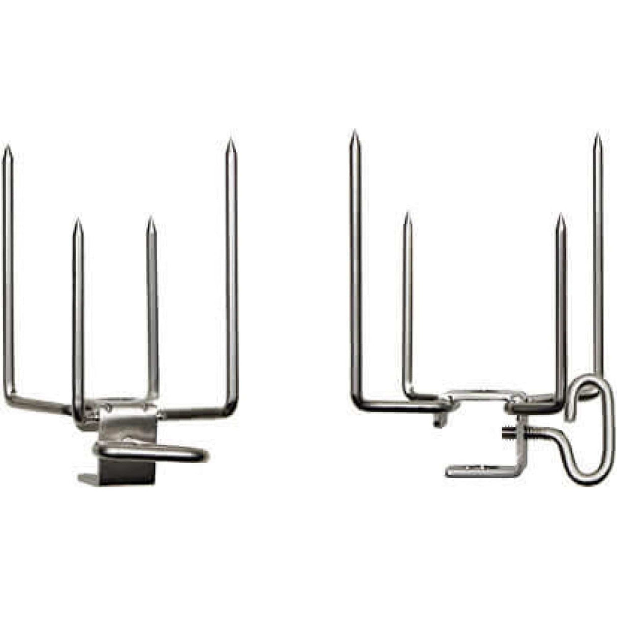 Rotisserie Forks Four Prongs open front view