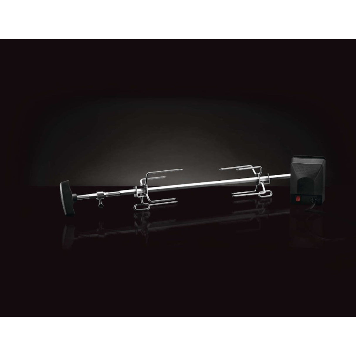 Heavy Duty Freestyle Rotisserie Kit assembled front view