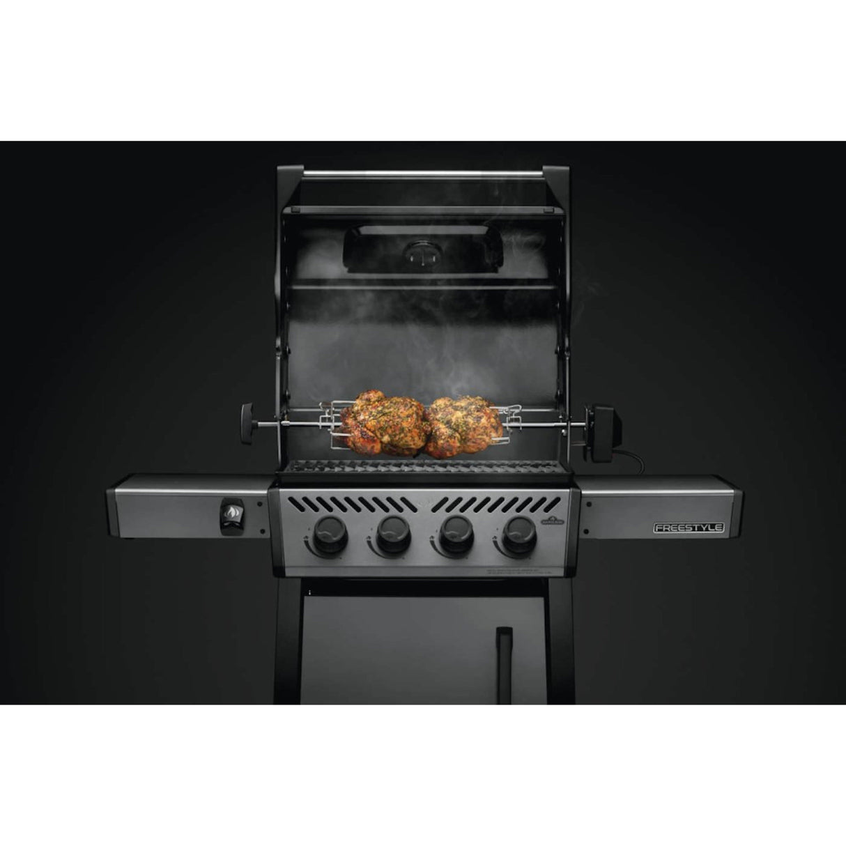 Heavy Duty Freestyle Rotisserie Kit grilling chicken