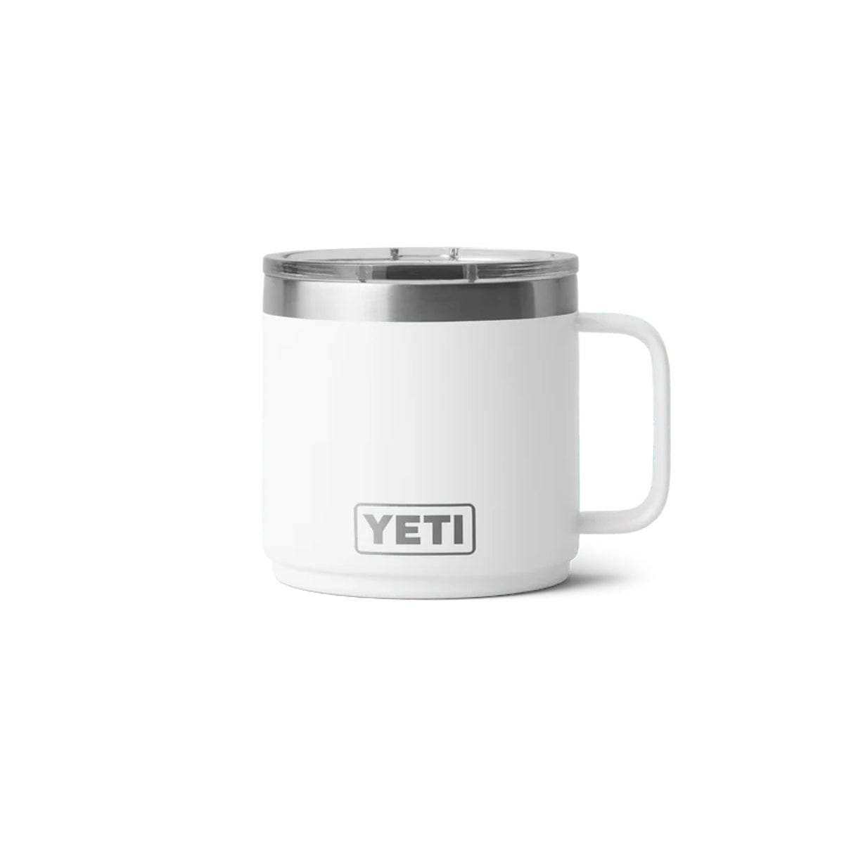 YETI | Rambler® 14 oz (414 ml) Stackable Mug With DuraSip™ Ceramic Lining | White