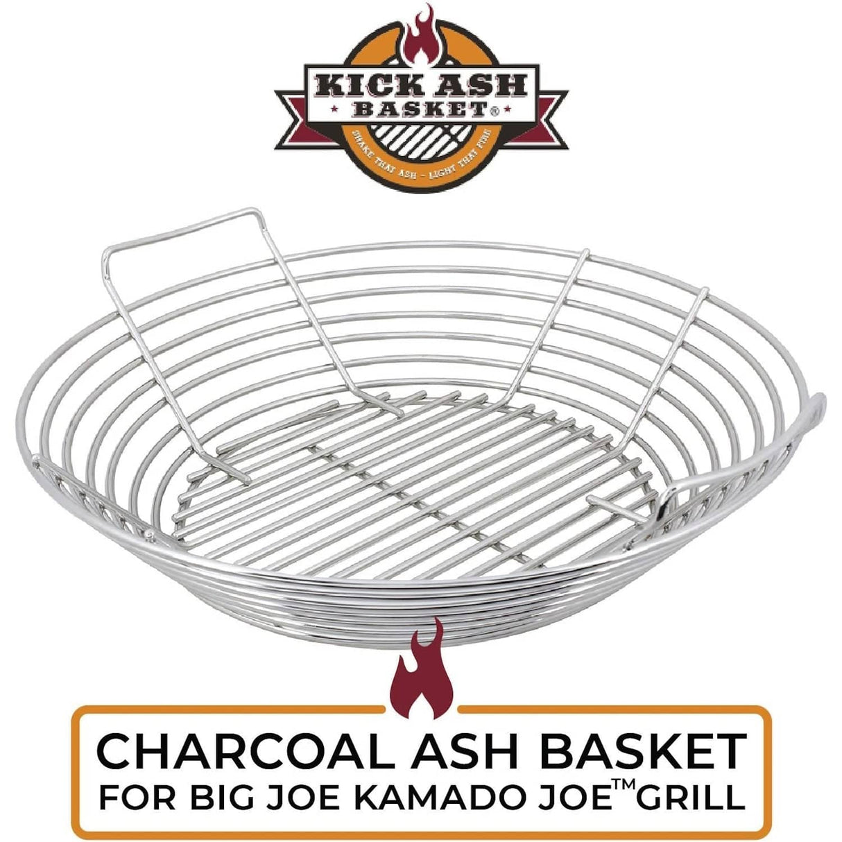 Kamado Joe Charcoal Basket front view