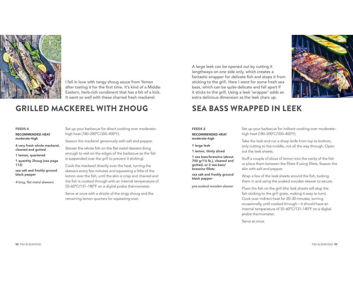 Backyard BBQ by Marcus Bawdon two seafood recepies