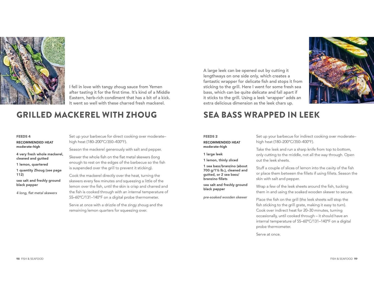 Backyard BBQ by Marcus Bawdon two seafood recepies