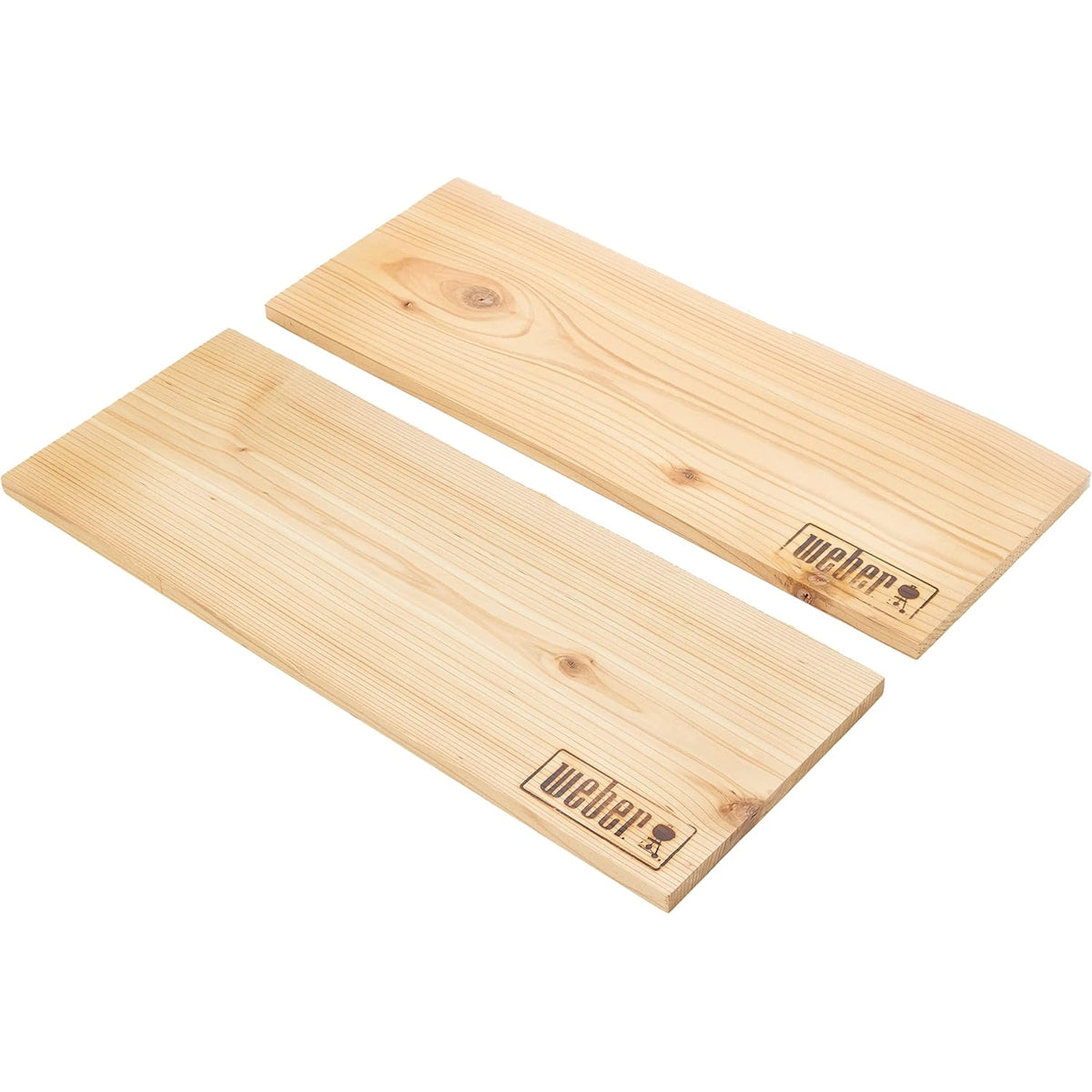 Weber | Western Red Cedar Wood Planks | Set of 2 Large