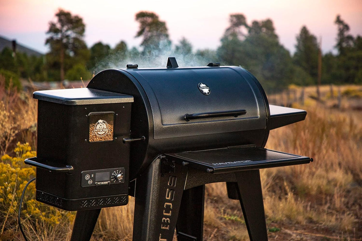 Pit Boss 850G Navigator Series Grill outdoors
