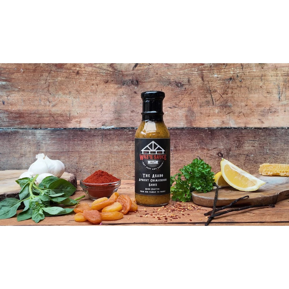 Waz's Sauce Hut | The Asado | Apricot & Chimichurri Sauce | BBQ Sauce