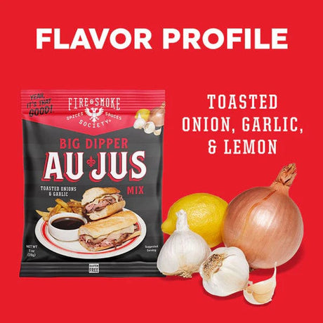 Au Jus Gravy Mix flavor profile