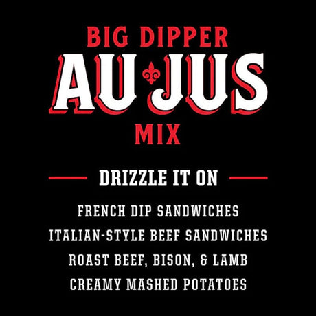 Au Jus Gravy Mix tastes great on