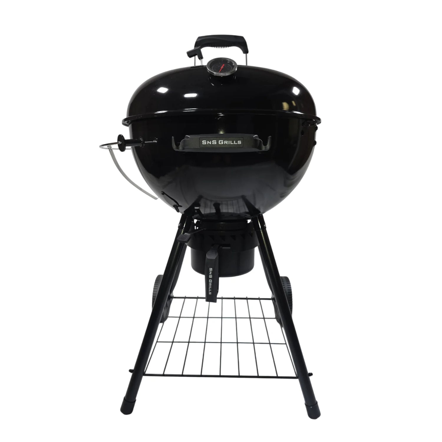 Slow ‘N Sear® | Black Edition 22” Charcoal Kettle Grill