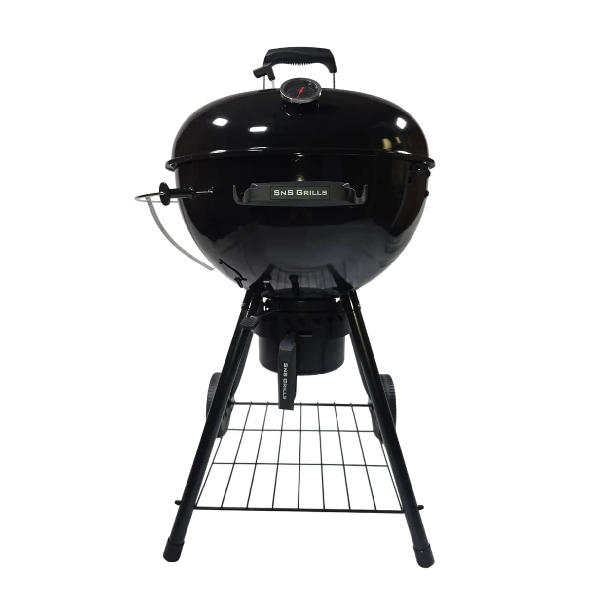 Slow ‘N Sear® | Black Edition 22” Charcoal Kettle Grill Plus Smoker (Pre Order)