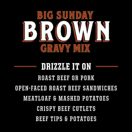 Big Sunday Gravy Mix