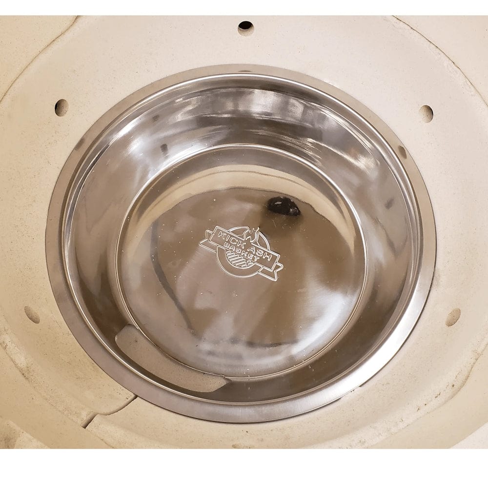 X-Large Kick Ash Can in grill