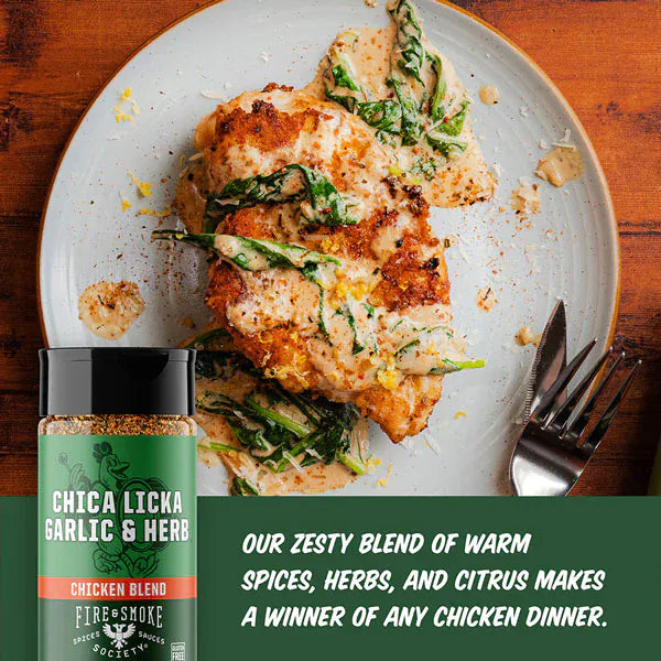 Fire & Smoke Society | Chica Licka Garlic & Herb