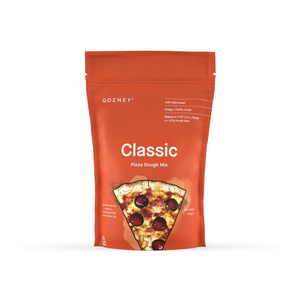 Gozney Classic Pizza Dough Mix front view on white