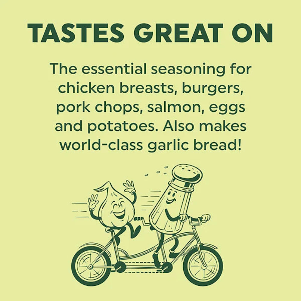 Fire & Smoke Society | Garlic Salt | All-Purpose Seasoning Blend