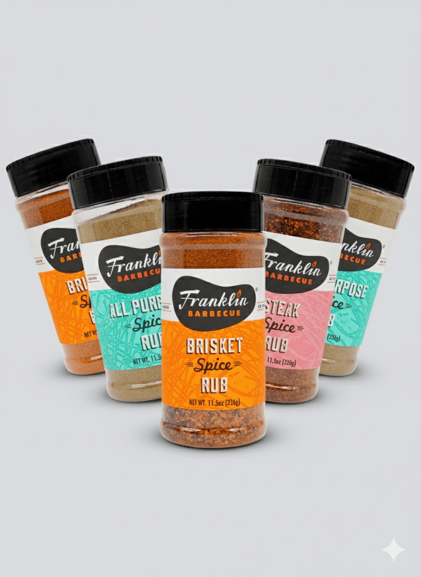 Franklin Barbecue Spice Rubs