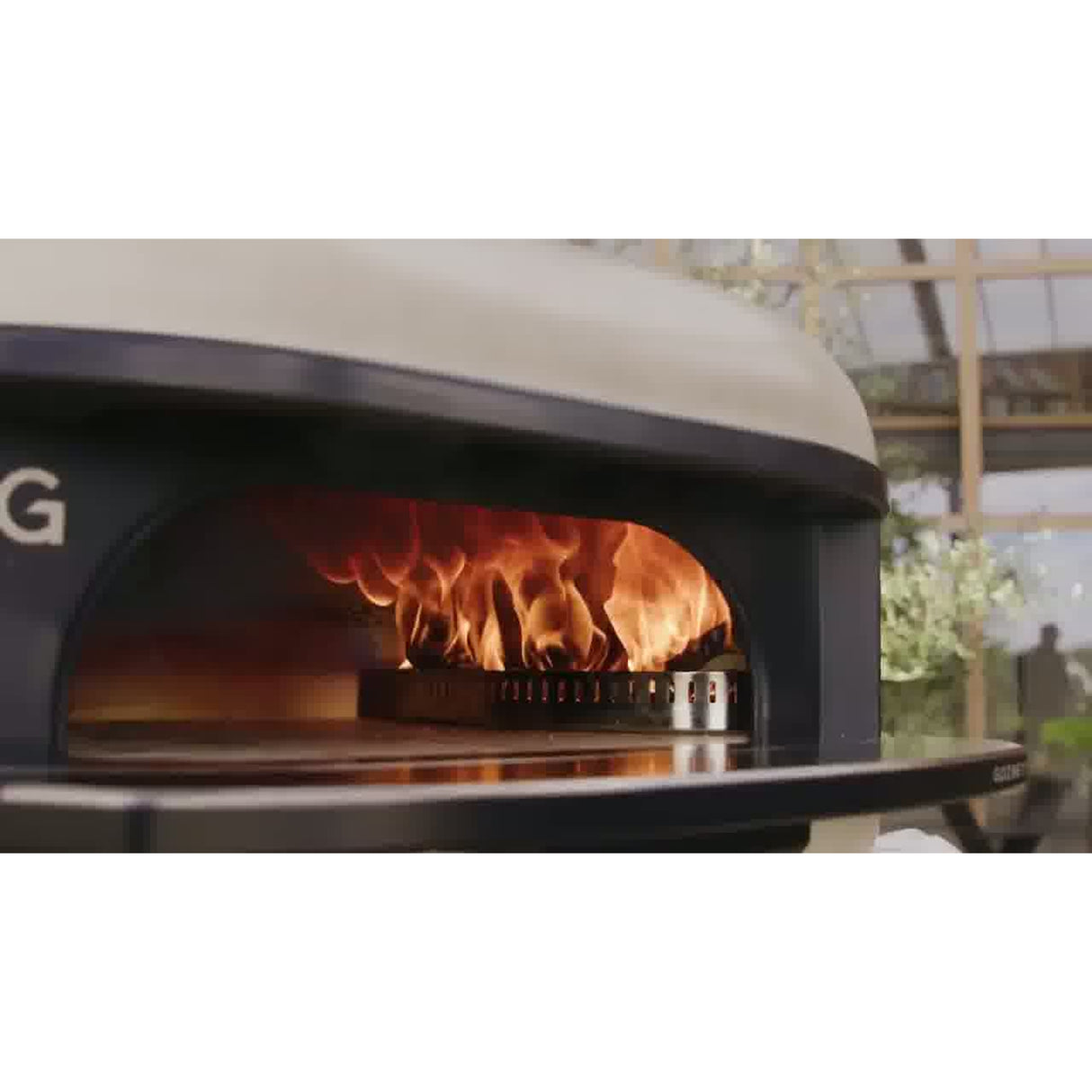 Wood-Fire Control Kit flaming oven