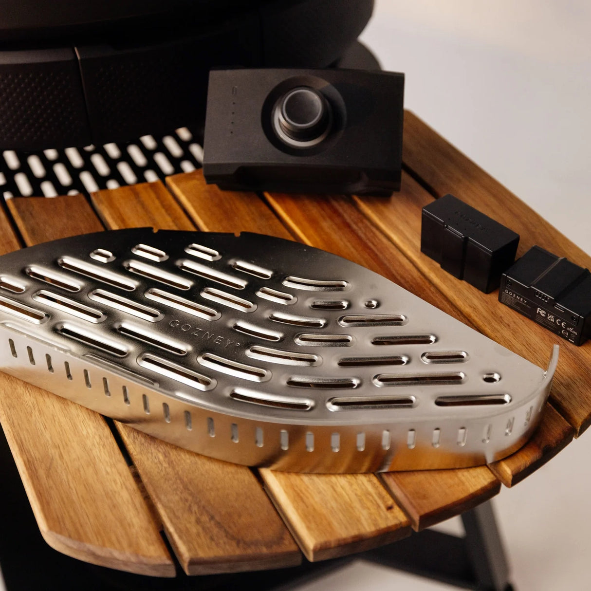 Wood-Fire Control Kit kit laid out on shelf