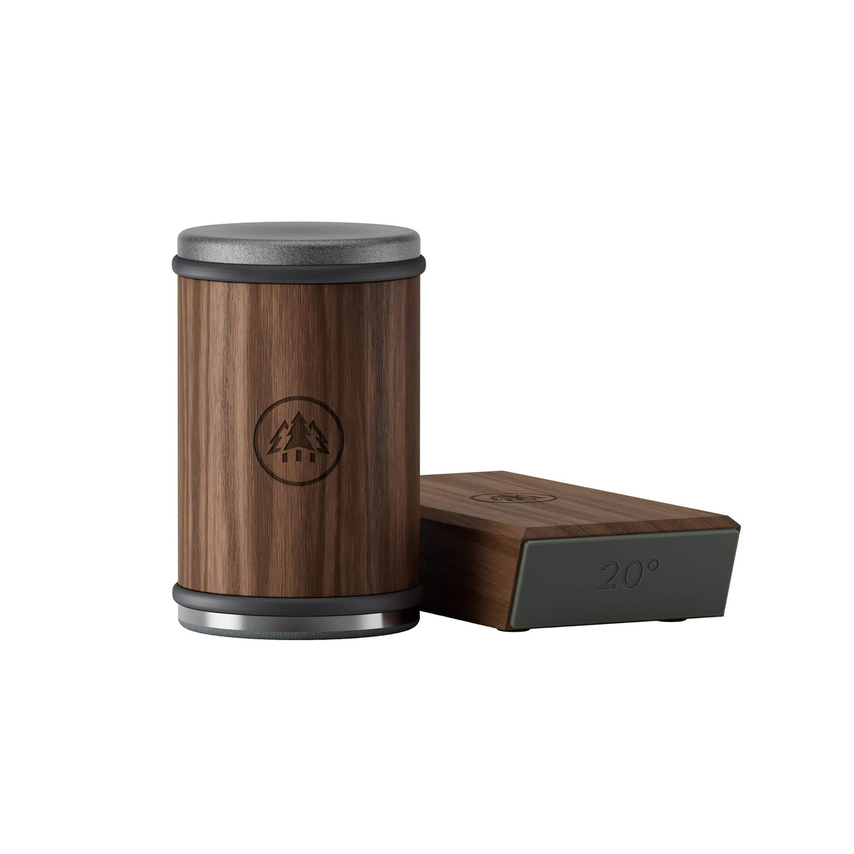 HORL 3 Walnut sharpener with angle support