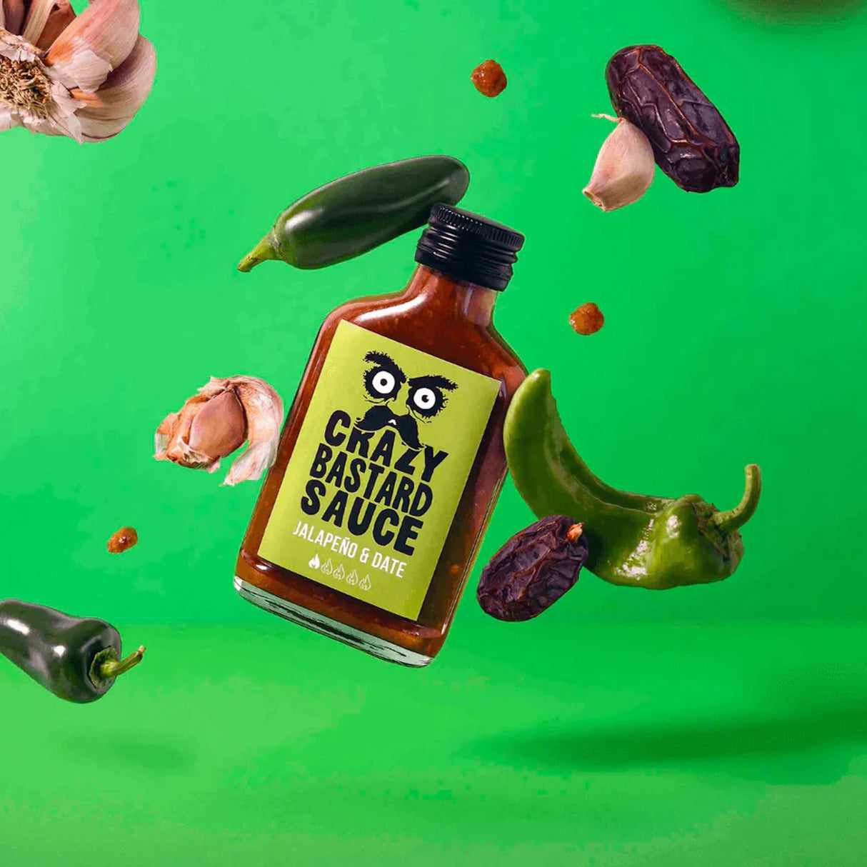 Crazy Bastard Sauce | Jalapeño & Date Chilli Sauce
