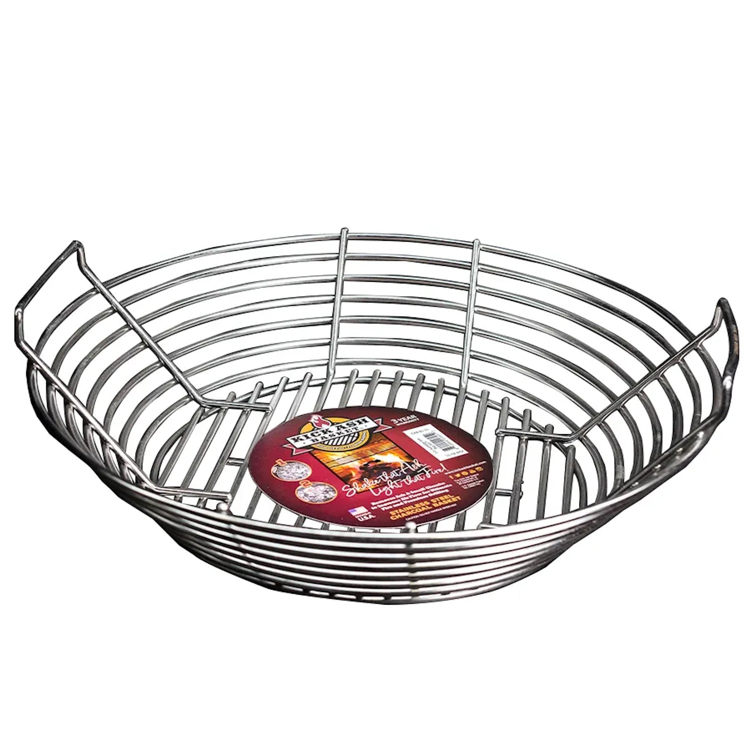 Kamado Joe Charcoal Basket white background